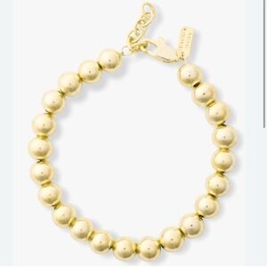 Melinda Maria Gold Beaded Bracelet